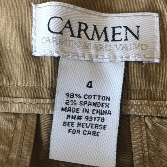 Gold shorts - Picture 4 of 5